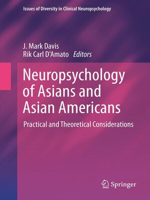 cover image of Neuropsychology of Asians and Asian-Americans